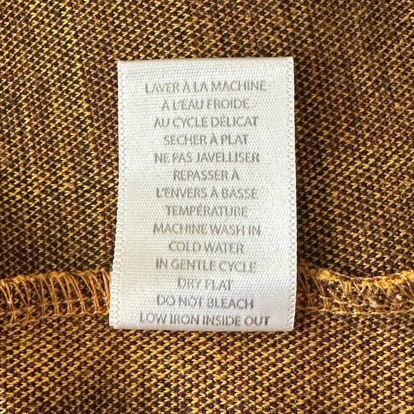 Simons Twik Black and Yellow Plaid Blouse - Picture 8 of 9